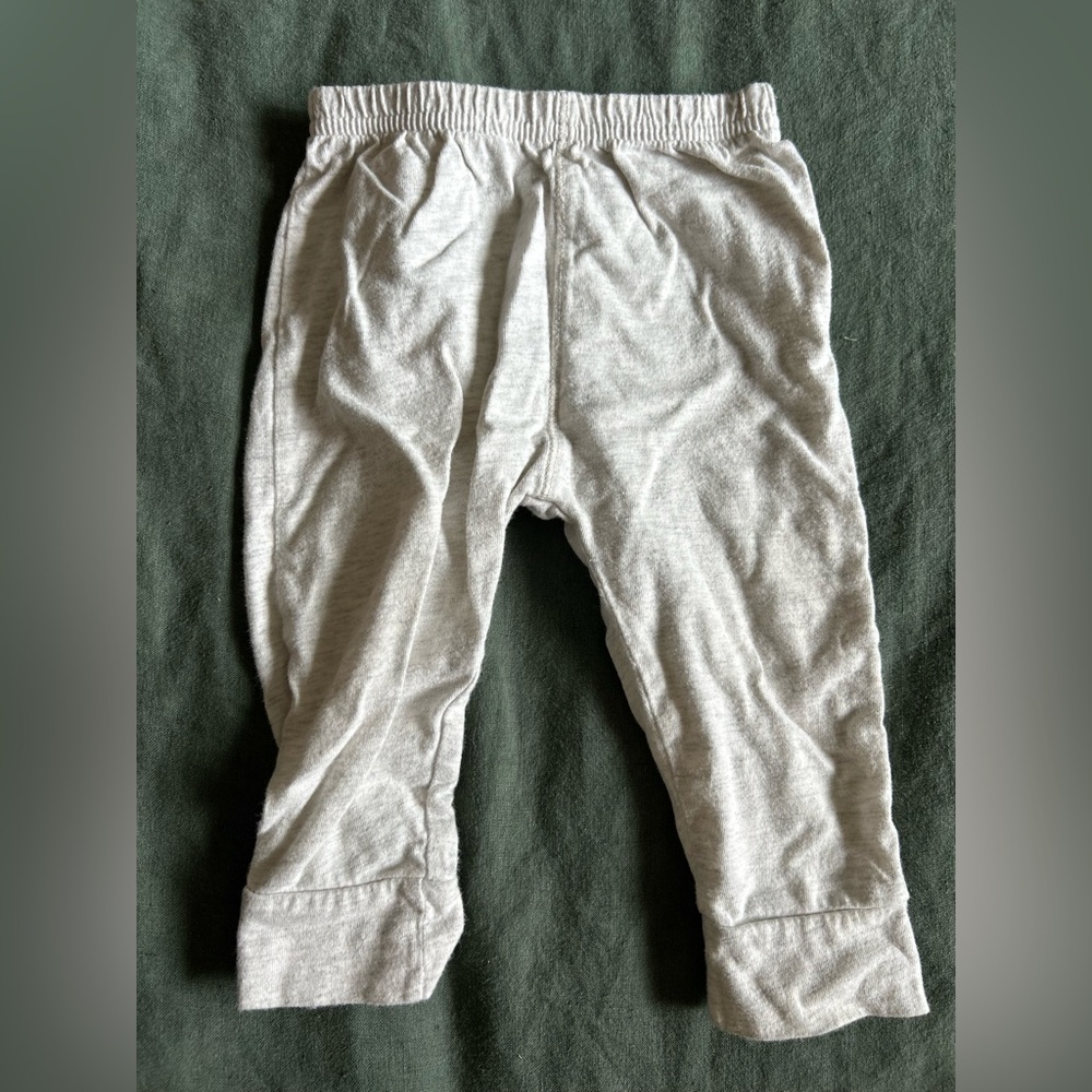 Cozy light Gray heather baby Bottoms